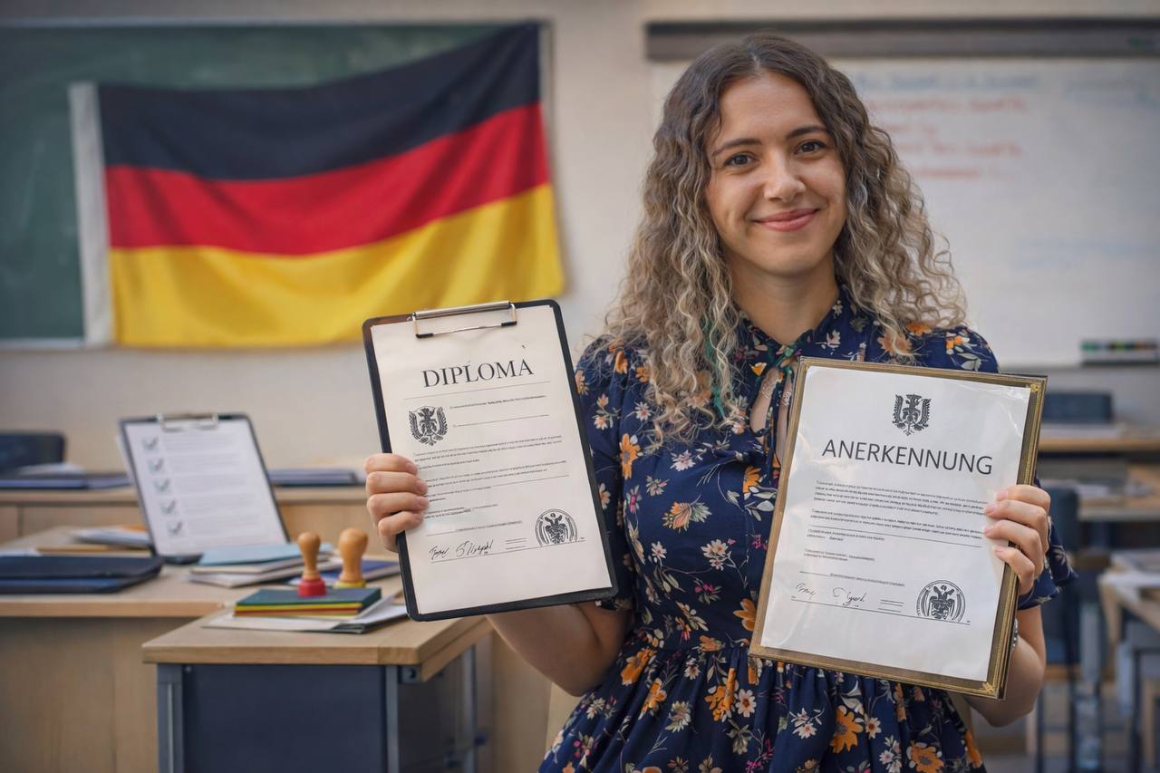 Almanya’da öğretmen olmak isteyenler için denklik, diplomalar ve mesleki tanınma sürecine dair gerçekçi bir rehber.